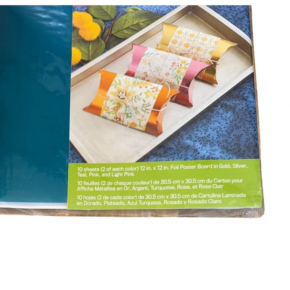Cricut Foil Poster Board 12x12 Fairy Tale Sampler 10ct Multicolor 2018